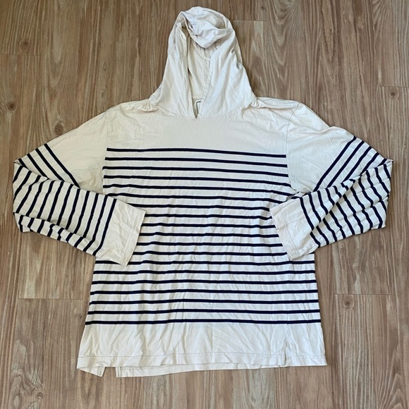 J. Crew Striped Chor Lightweight Sweatshirt - Picture 2 of 5